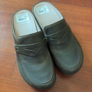 Dansko Bel Green Loafer Mules 37